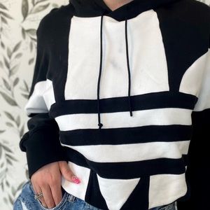 Adidas cropped hoodie